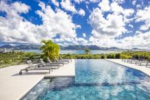 Location villa Saint Martin Terres Basses - villa 5 chambres 10 prsonnes - 300m de la plage de Baie aux Prunes - Vue mer et Piscine